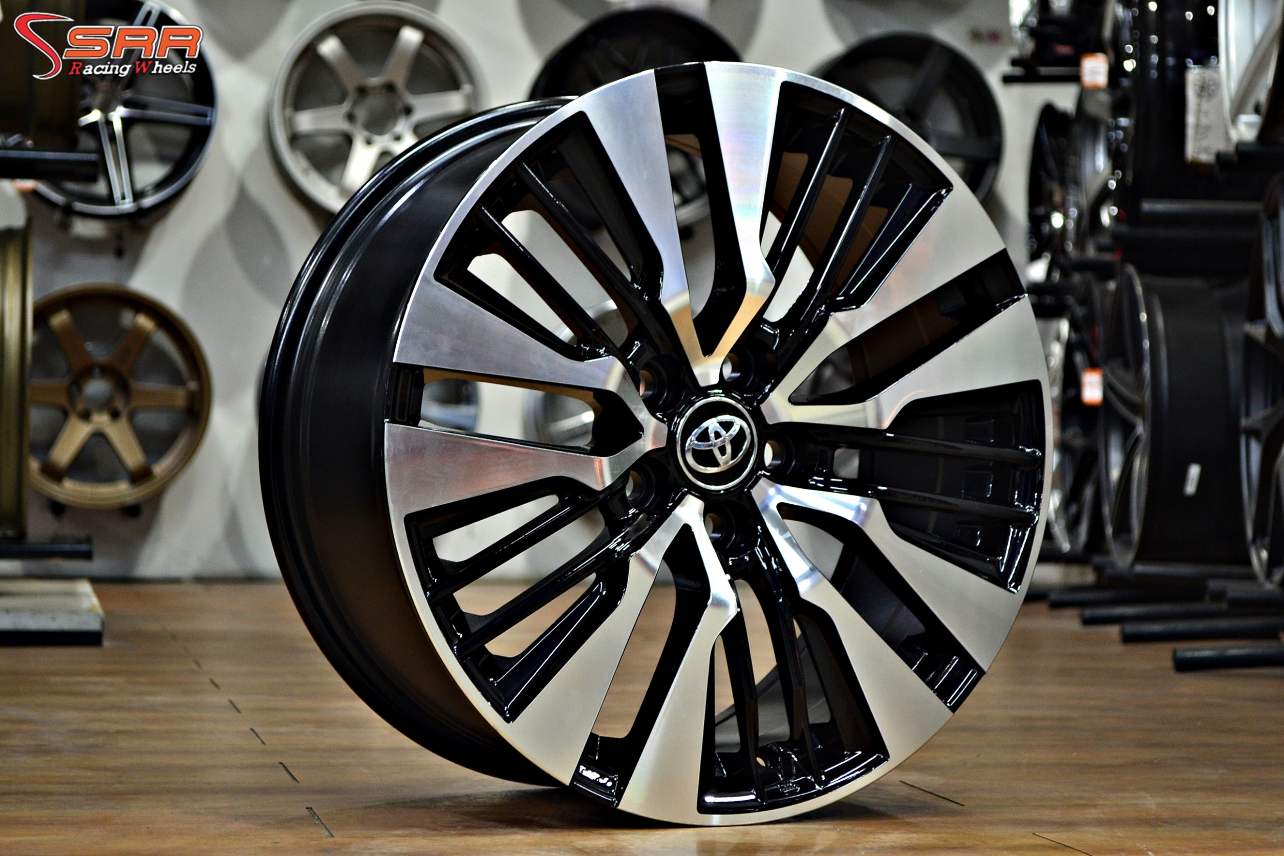 ล้อแม็กซ์ สำหรับใส่รถ TOYOTA ALPHARD , VELLFIRE , CAMRY ขอบ18 นิ้ว