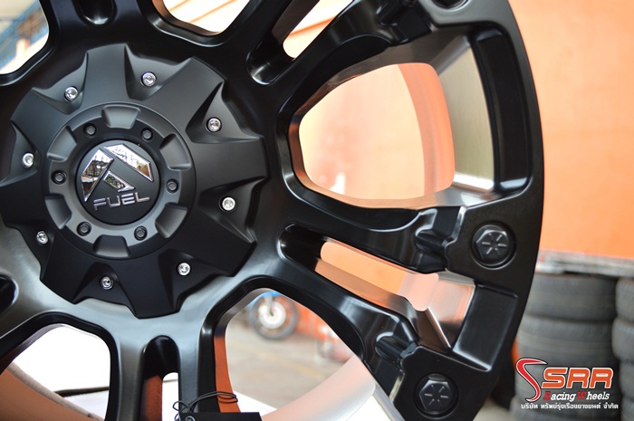 FUEL VAPOR D560 ขอบ20x10 6x135/6x139.7 ET-18 MATTE BLACK