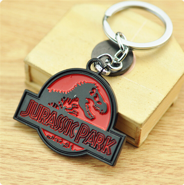 พวงกุญแจ Jurassic Park สีแดง - Jurassic Park