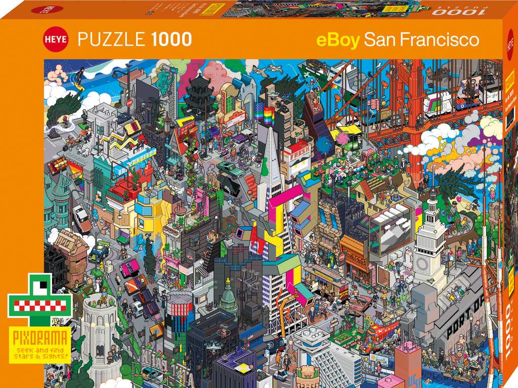 HEYE - eBoy : San Francisco Quest 1000 pcs.