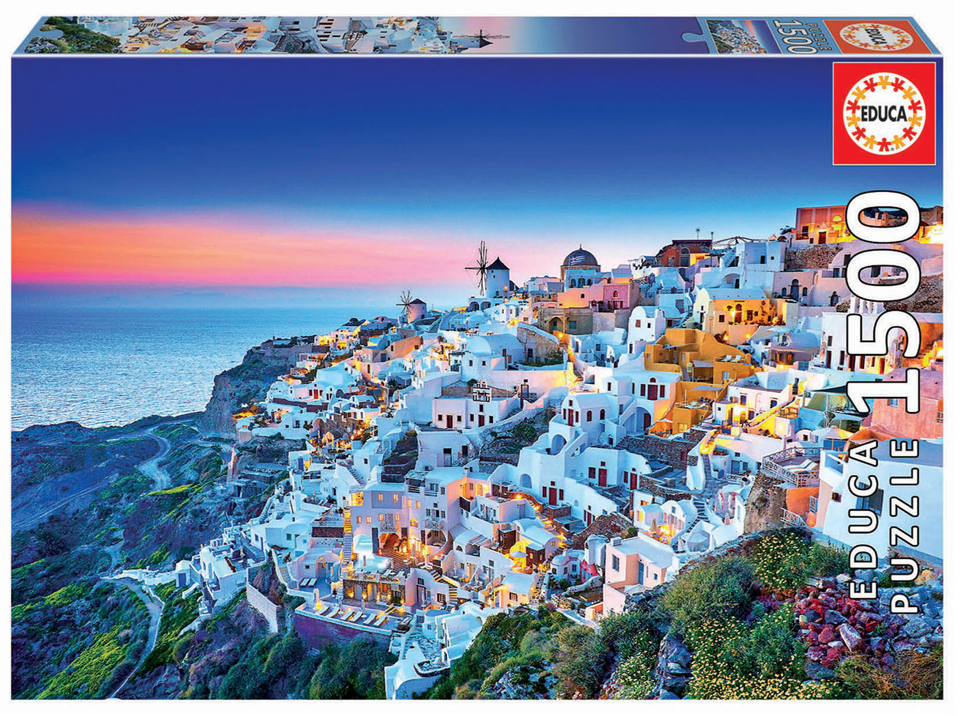 Educa - Santorini by Shutterstock 1500 pcs.