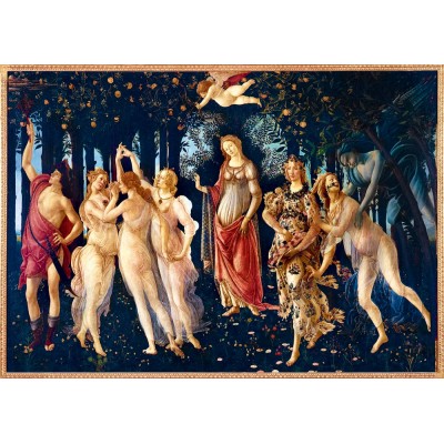 Bluebird Puzzle - La Primavera (Spring), 1482 by Sandro Botticelli 1000 pcs.