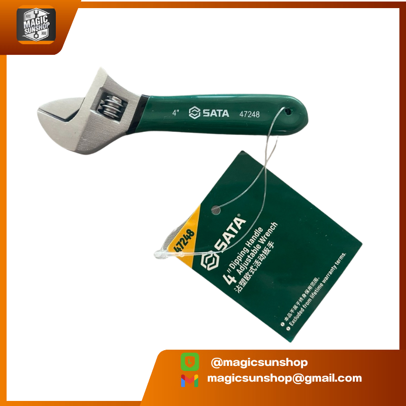 916490 SATA 47248 Adjustable Wrench 4"