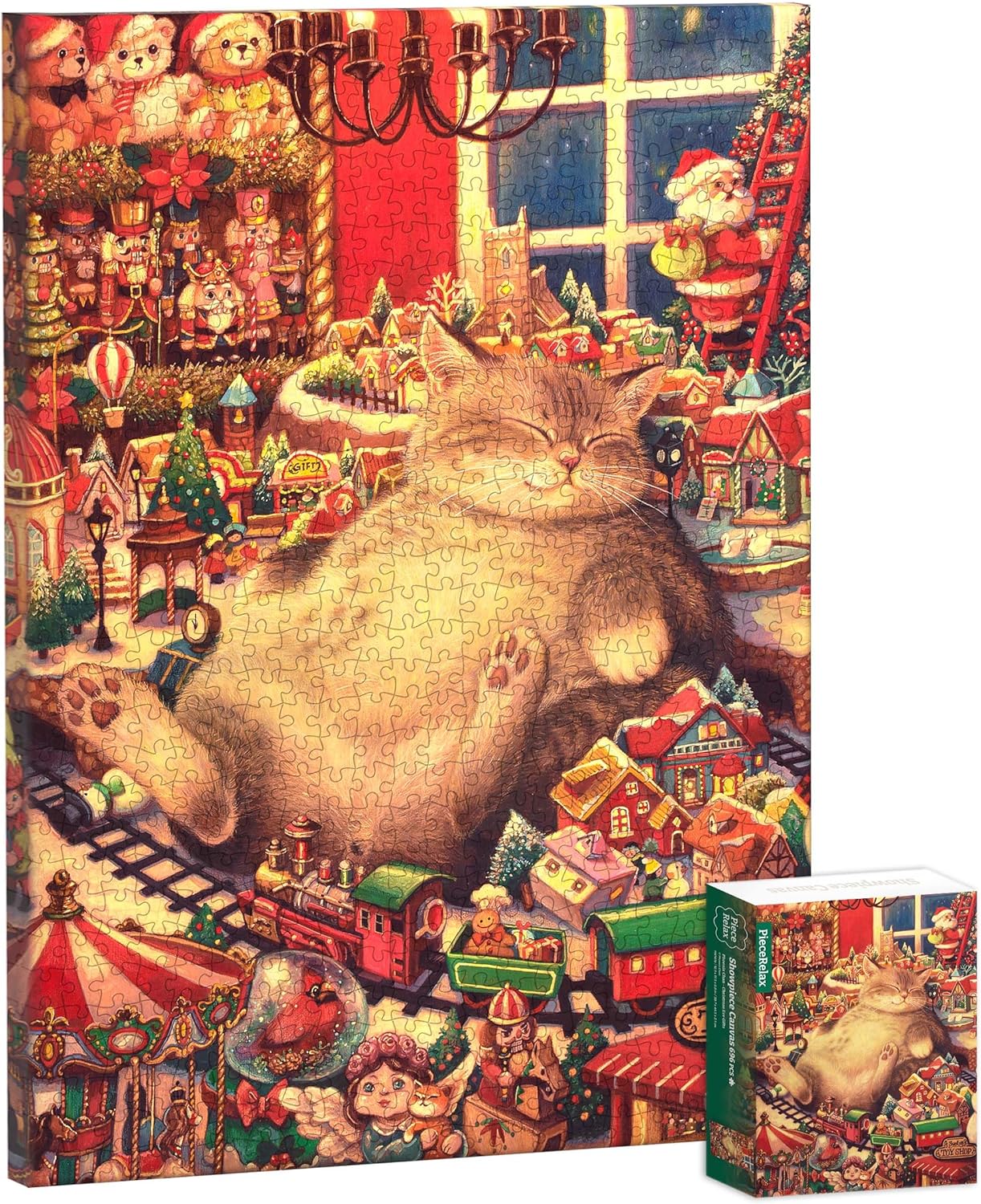 Pintoo - Christmas Eve Gifts by Phoenix Chan (Canvas) 696 pcs.