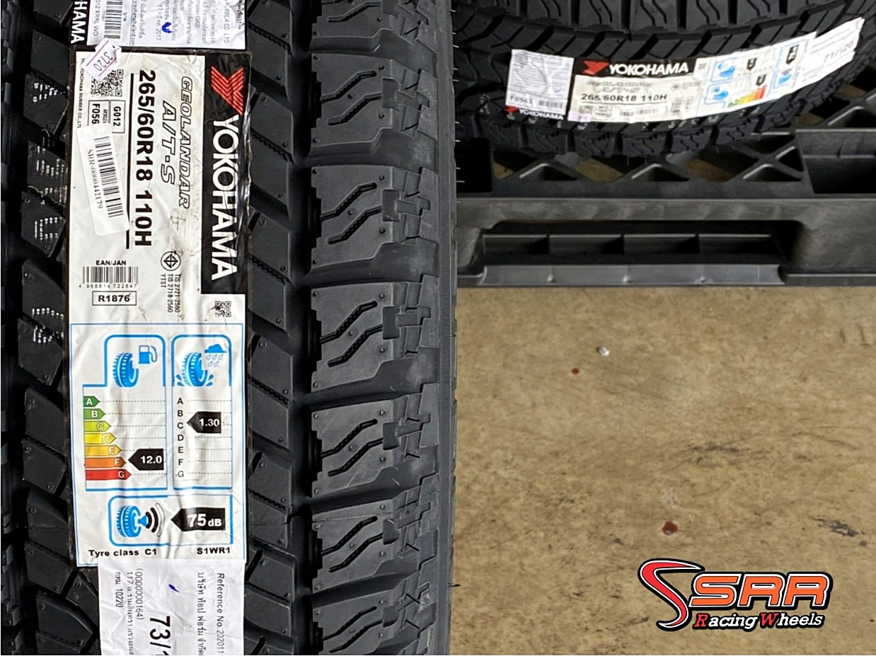 YOKOHAMA GEOLANDAR A/T-S G012 265/60R18 ยางใหม่ ราคาพิเศษ