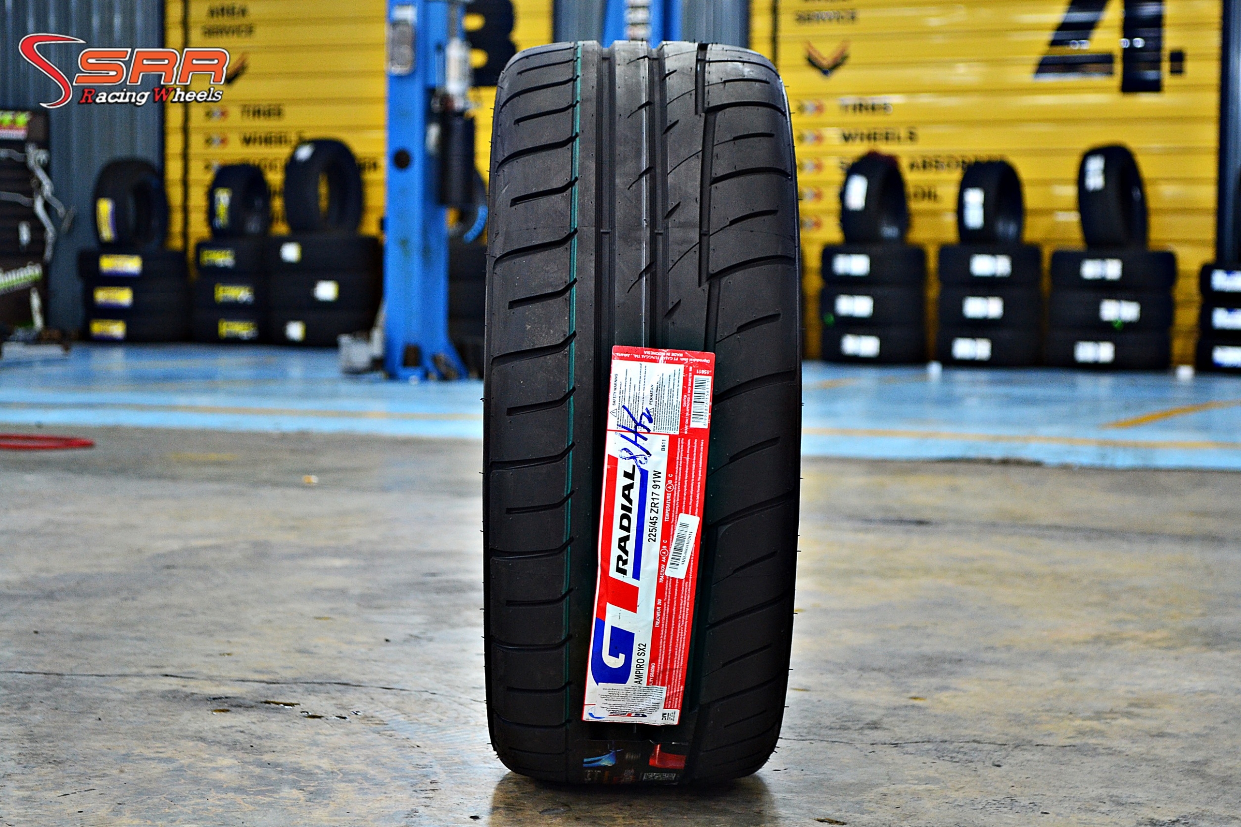 GT RADIAL SX2 225/45ZR17 ราคาเส้นละ 3,250 บาท