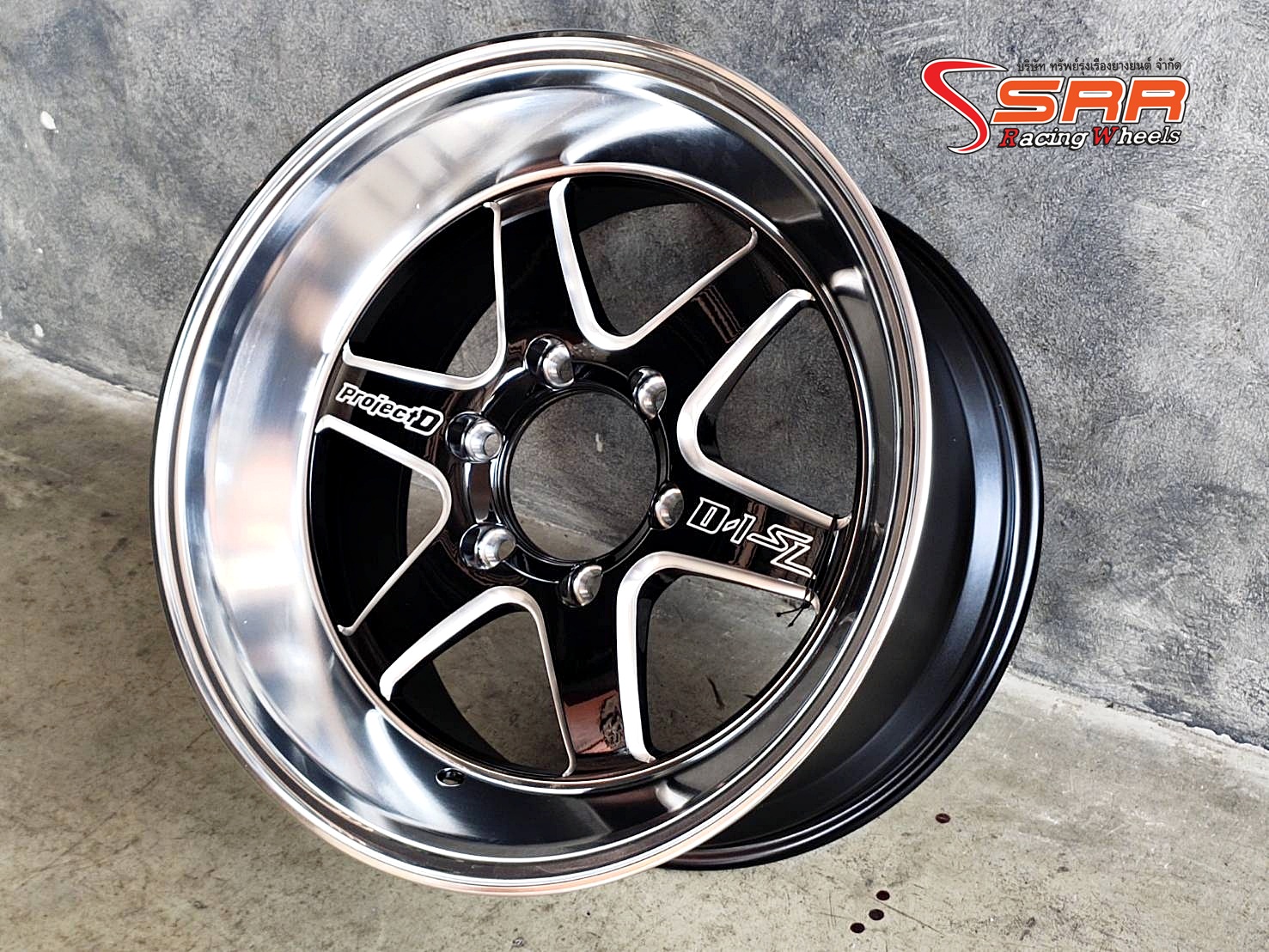 PROJECT-D-D-1SL ขอบ18 หน้า9.5 หลัง10.5 6x139.7 BKWMA