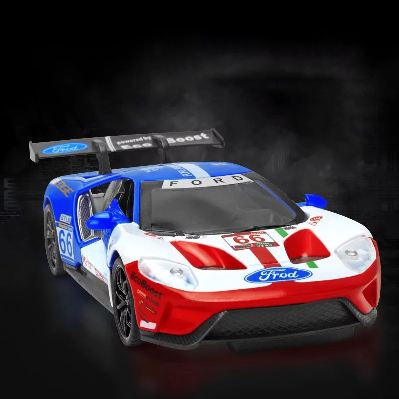 โมเดลรถเหล็ก Ford GT scale 1:32 มีเสียง มีไฟ (ปลีก-ส่ง)