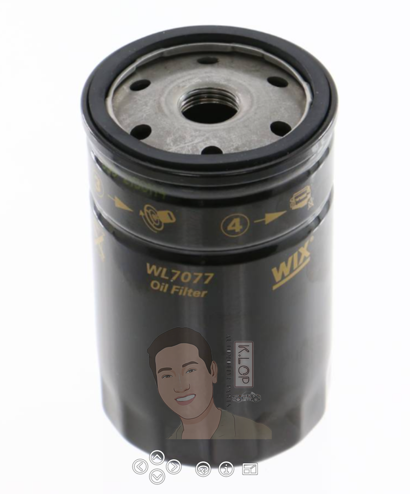 WL7077 กรองน้ำมันเครื่อง WIX รุ่น : Ford Tribute 2.0 ปี02, Escape
