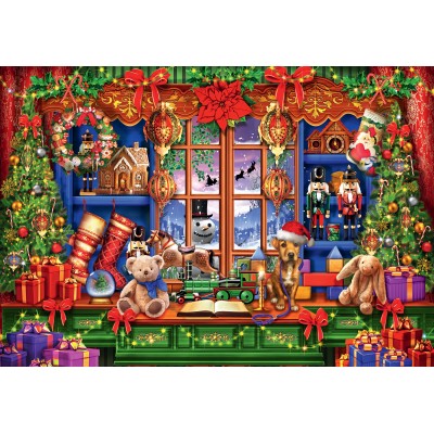 Bluebird Puzzle - Ye Old Christmas Shoppe by Ciro Marchetti 1000 pcs.
