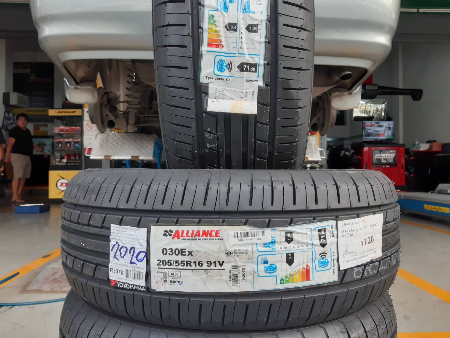 YOKOHAMA ALLIANCE 030Ex 205/55R16 ยางญี่ปุ่น ราคาพิเศษ