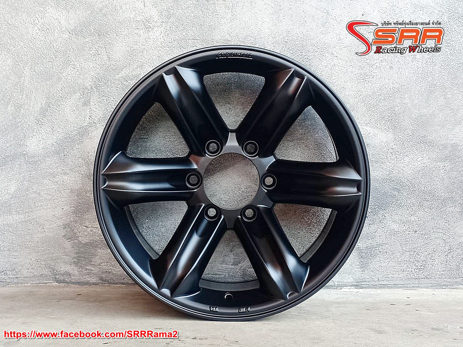 ล้อเล็บเหยี่ยว PARODI RHINO ขอบ17 6H139.7 ET0 สีดำด้าน ราคาพิเศษ