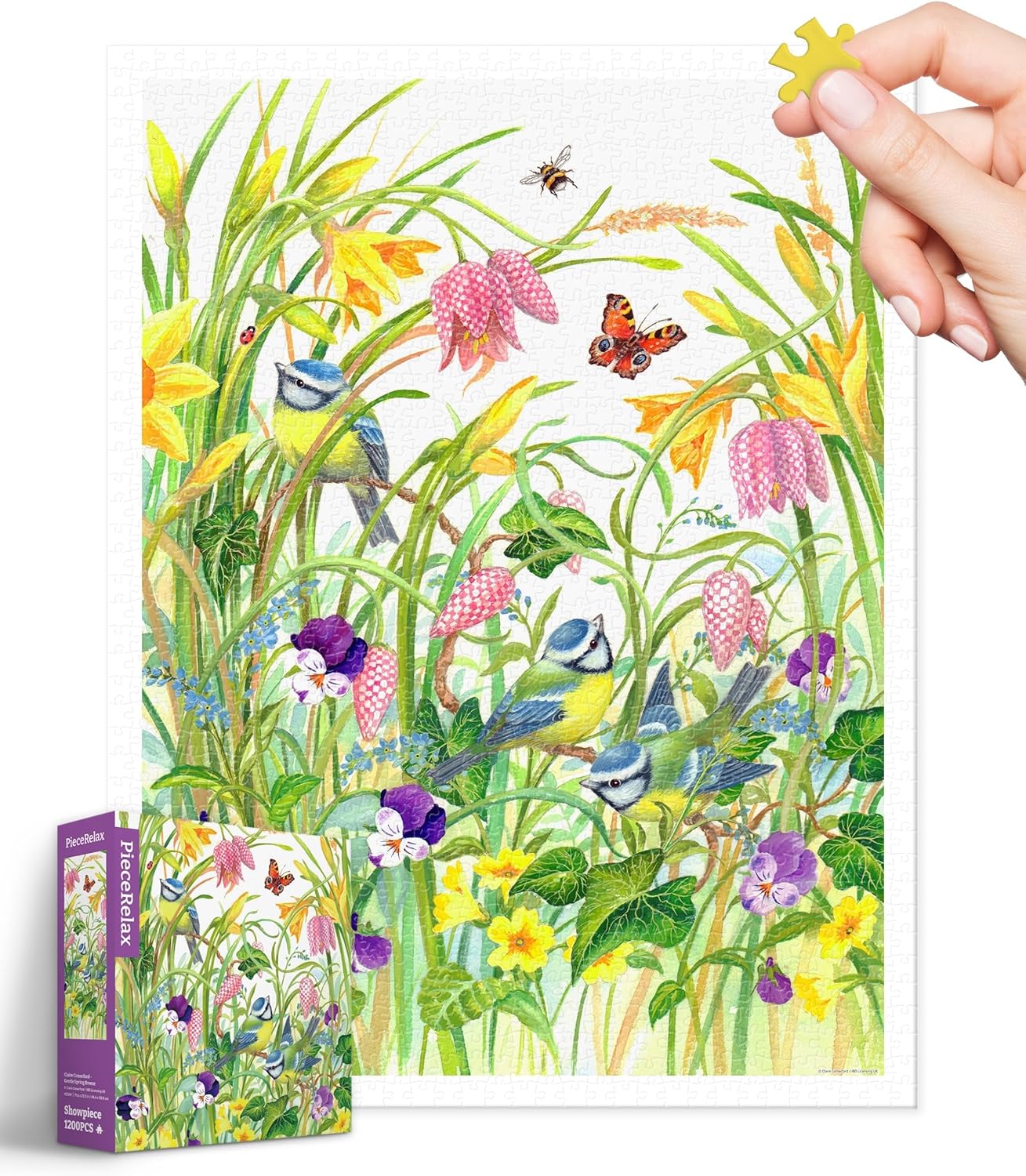 Pintoo - Gentle Spring Breeze by Claire Comerford 1200 pcs.