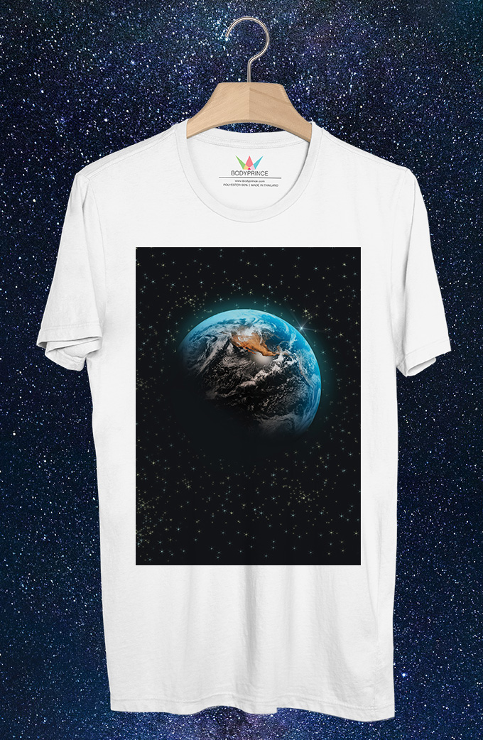 BP618 เสื้อยืด The Blue Planet
