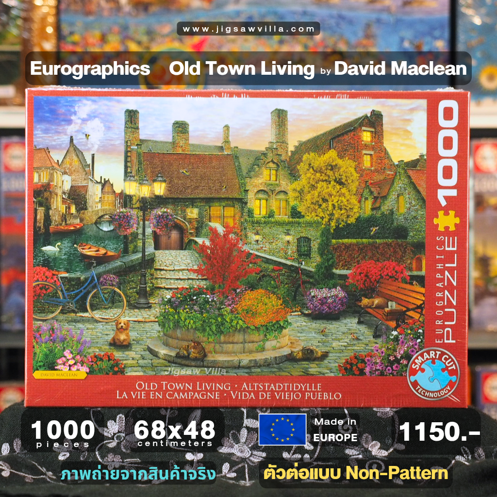 Eurographics - Old Town Living (Non-Pattern) 1000 pcs.