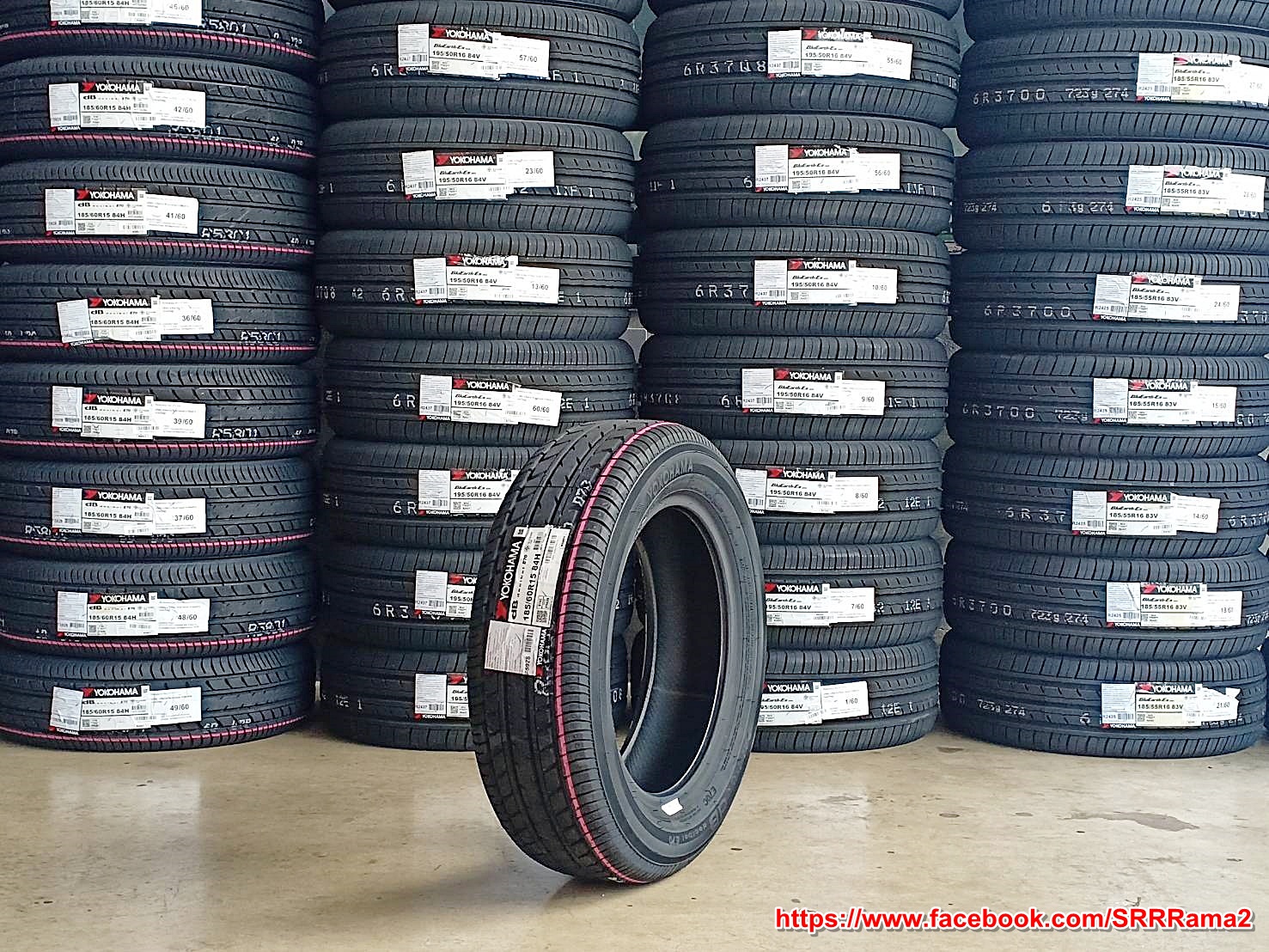 YOKOHAMA db decibel E70 185/60R15 ยางใหม่ปี20 ลดราคาพิเศษ