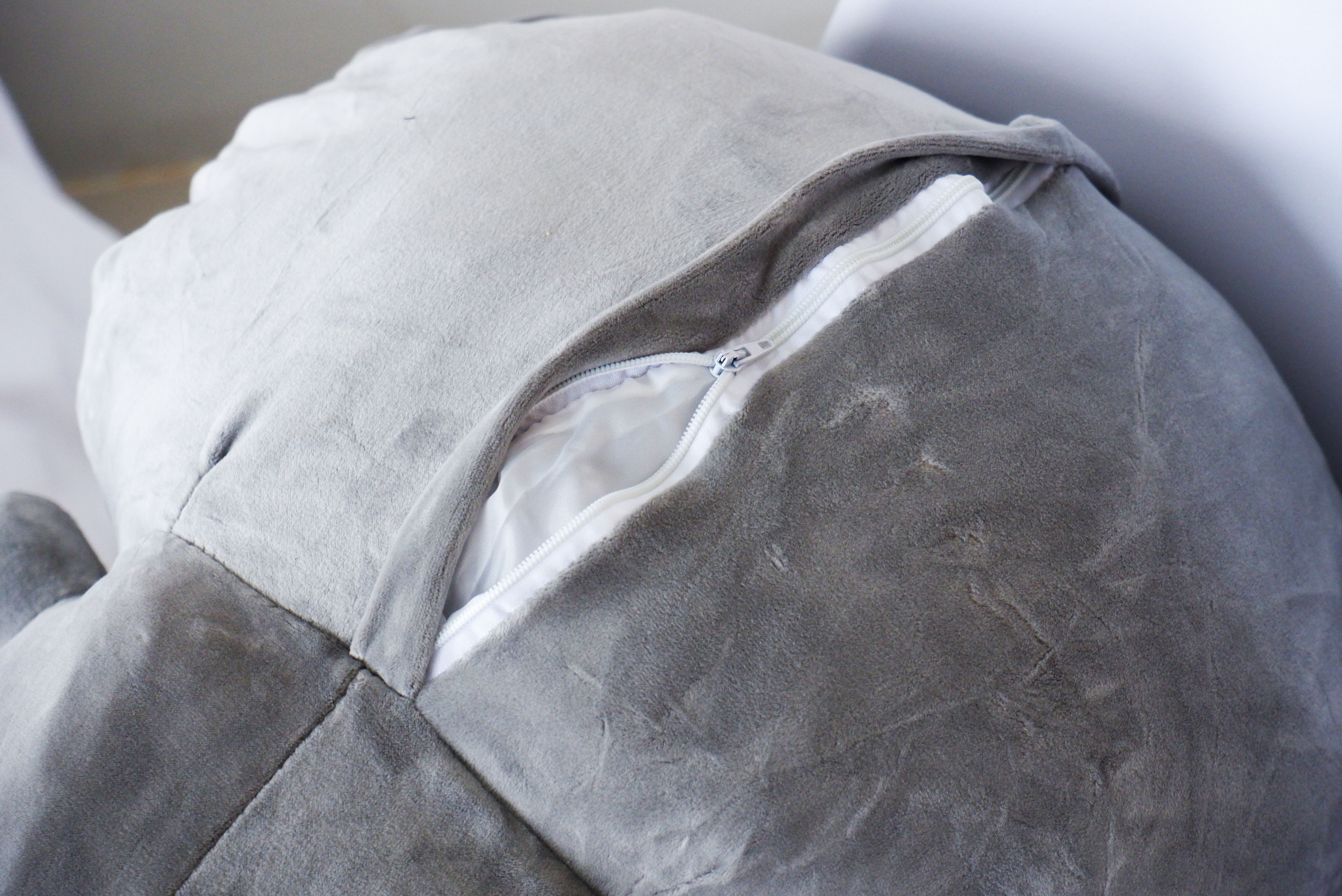 ตุ๊กตาผ้าห่ม แมวมีหาง (10 ตัวคละสี)