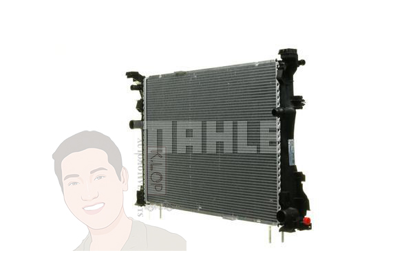หม้อน้ำ BENZ A(W176) ปี04-18 CLA(C117) ปี13-19 GLA(X156) ปี13 ยี่ห้อ (MAHLE)