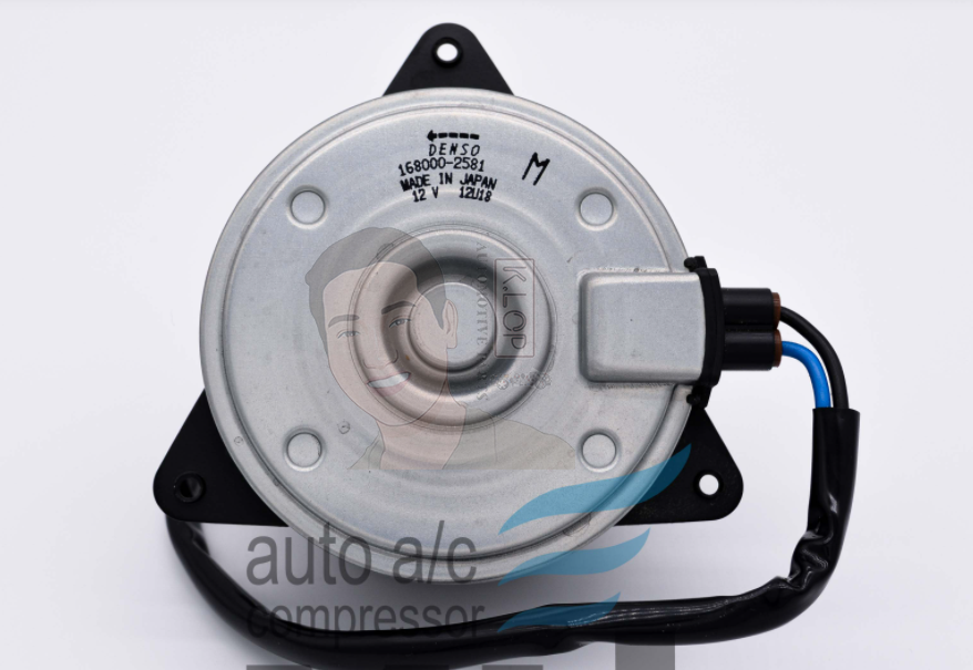 KLOP-T405-50A มอเตอร์พัดลมหม้อน้ำแท้ DENSO Suzuki SX4 S-Cross 2013~,Suzuki Vitara 1.6 2017~