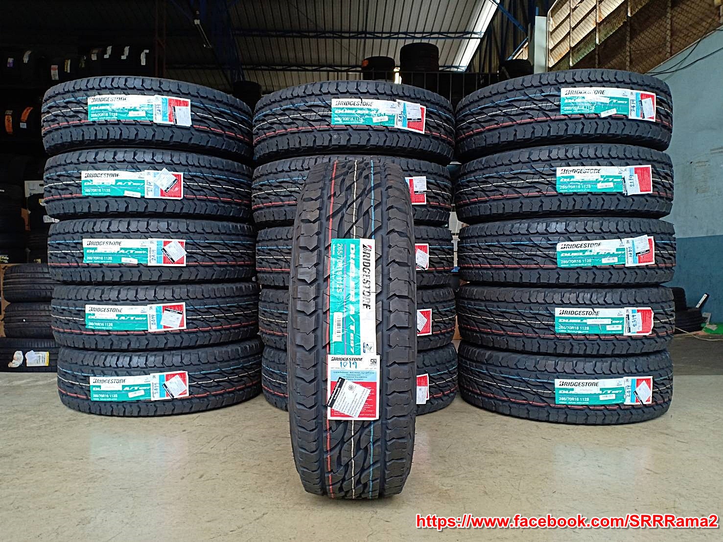 BRIDGESTONE DUELER A/T 697 265/70R16 ยางใหม่ปี19 ลดราคาพิเศษ