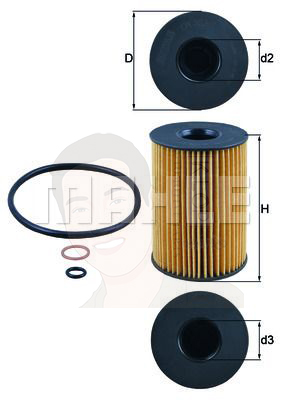 OX 353-7D กรองน้ำมันเครื่อง (BMWS63 N63 / M5 (F10 G30) Activehybrid7 750i M760Li