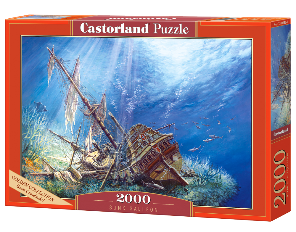 Castorland - Sunk Galleon 2000 pcs.