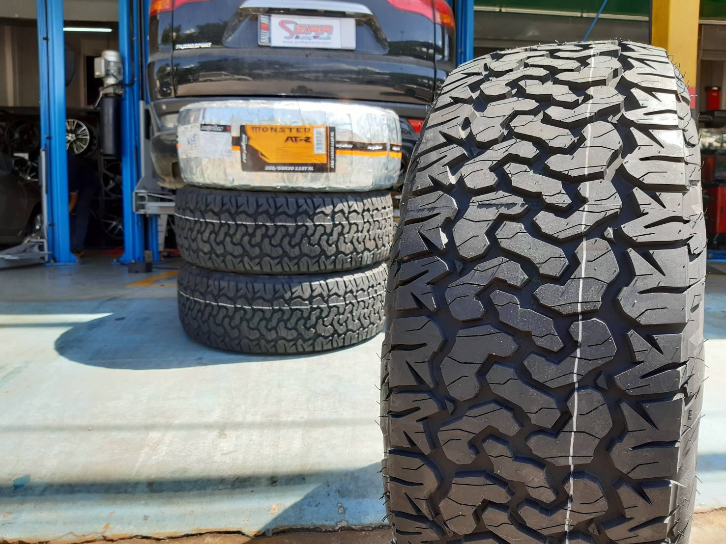 RAIDEN MONSTER AT-2 265/55R20 ยางปี19 ลดราคาพิเศษ