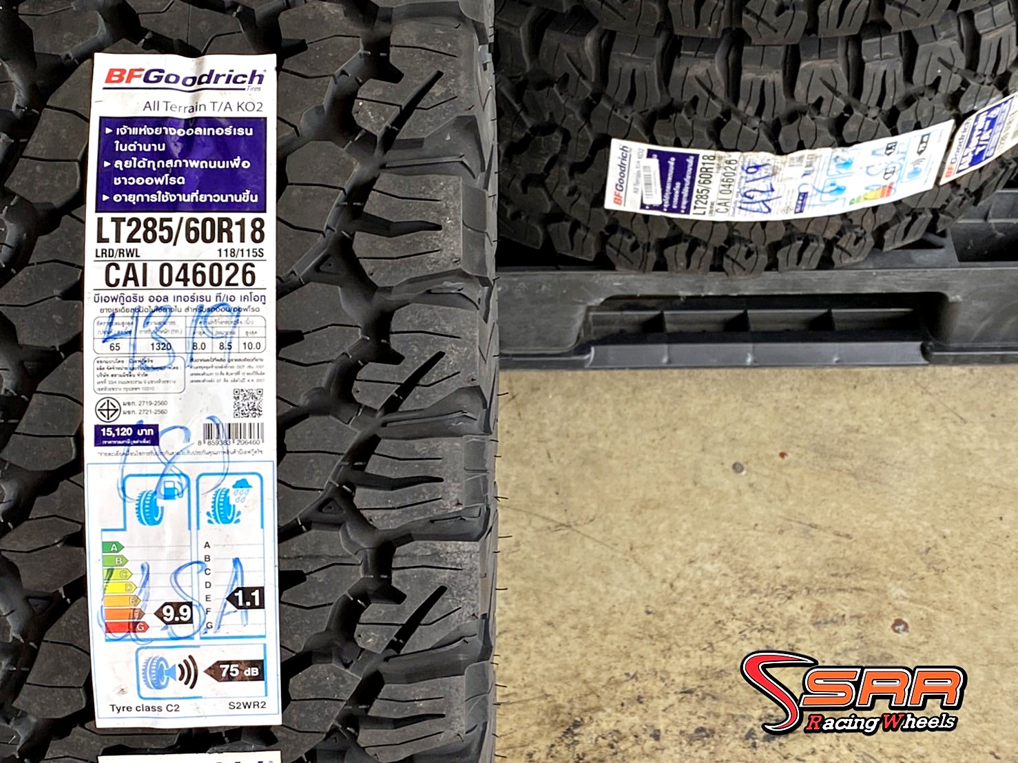 BFGoodrich KO2 285/60R18 ยางแบรนด์America ราคาพิเศษ