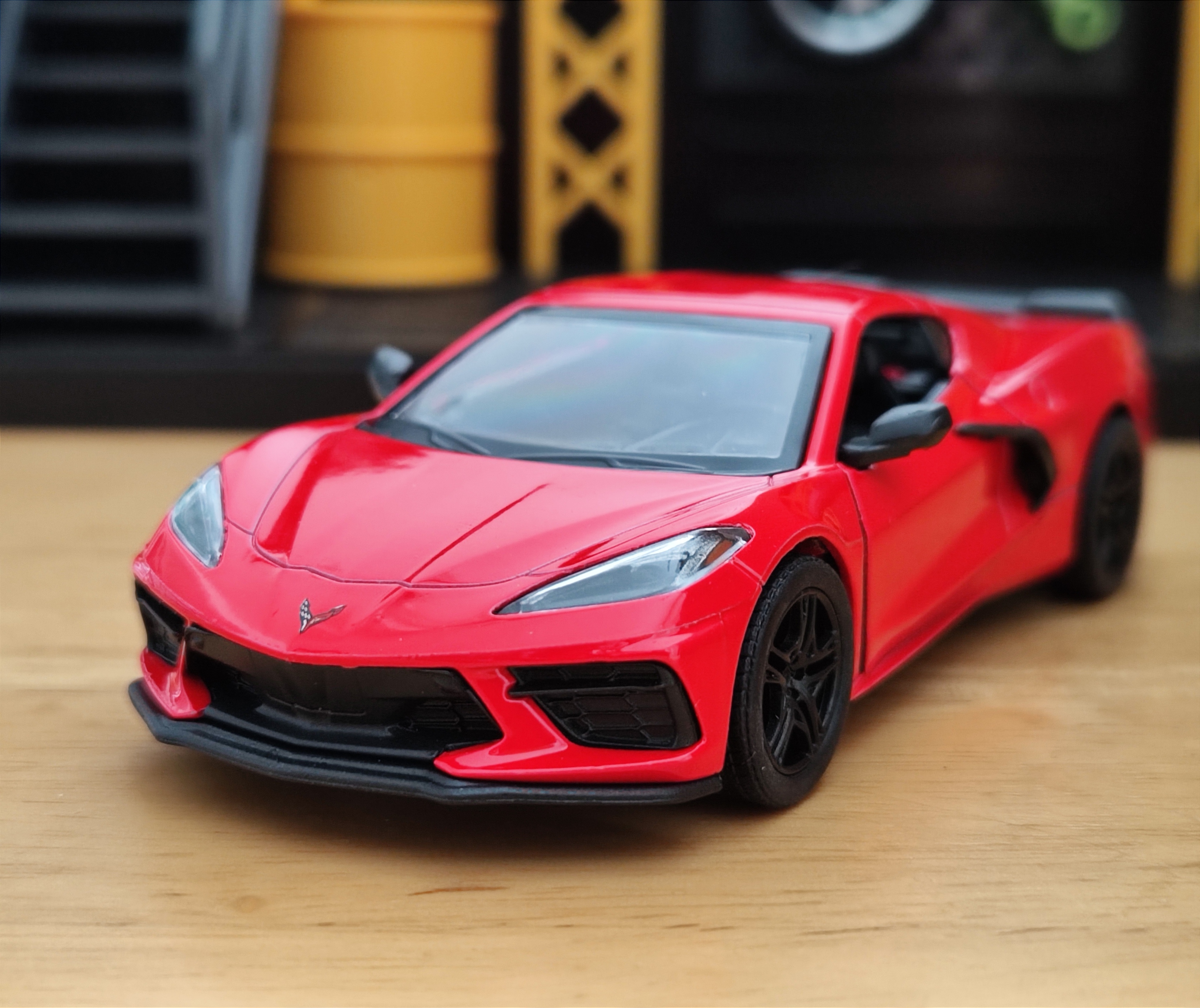 2021 Corvette โมเดลรถเหล็ก (ปลีก-ส่ง)