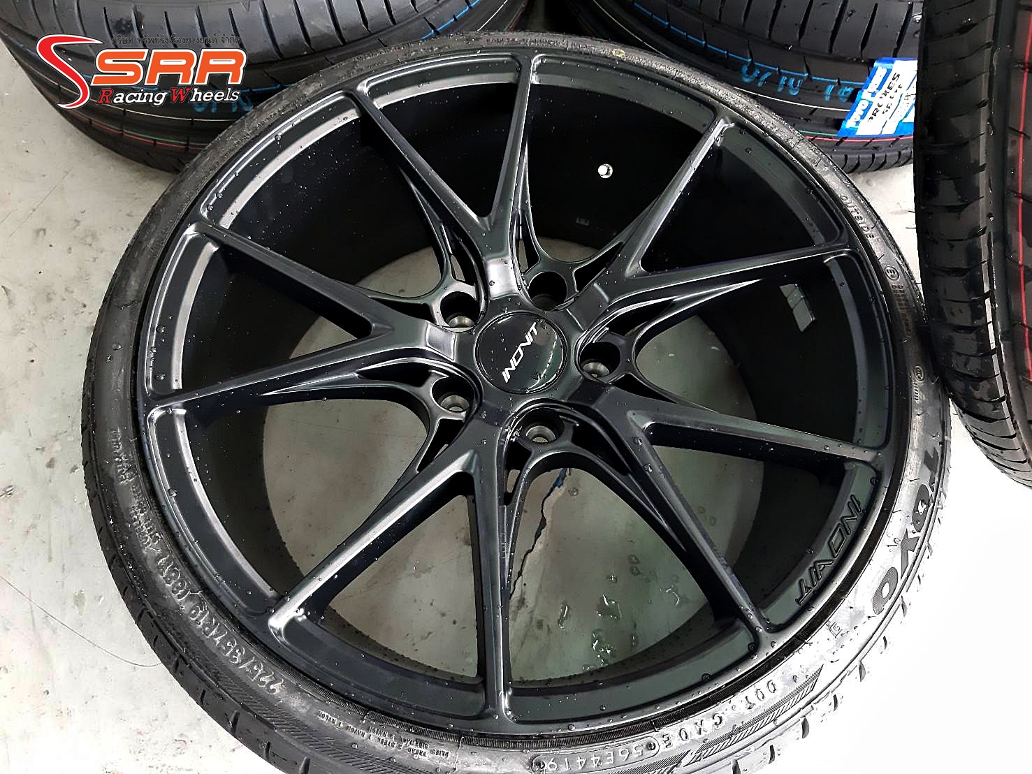 SPEED INOVIT ขอบ19 5x120 Satin Black ล้อแม็กซ์สำหรับใส่รถ BMW