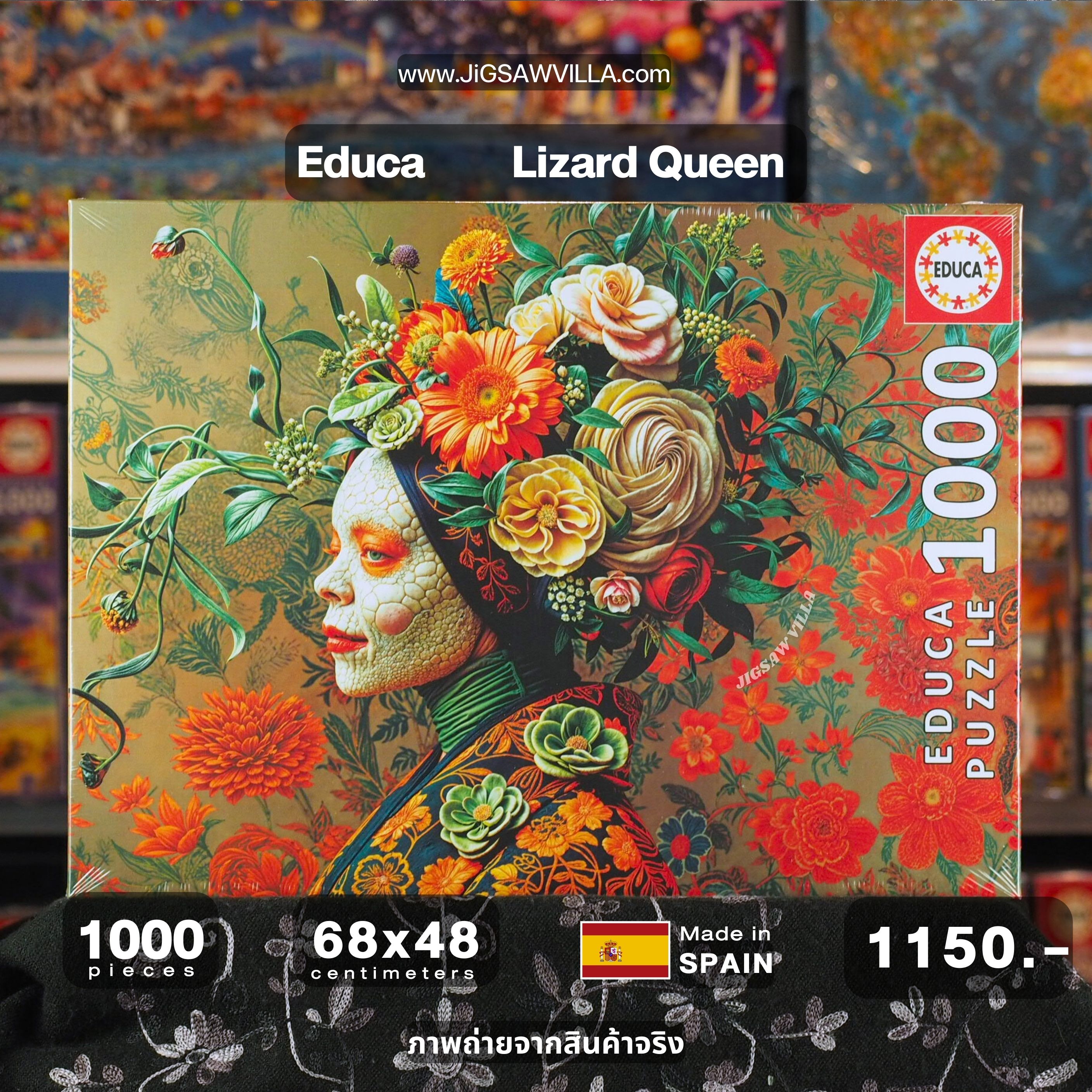 Educa - Lizard Queen 1000 pcs.