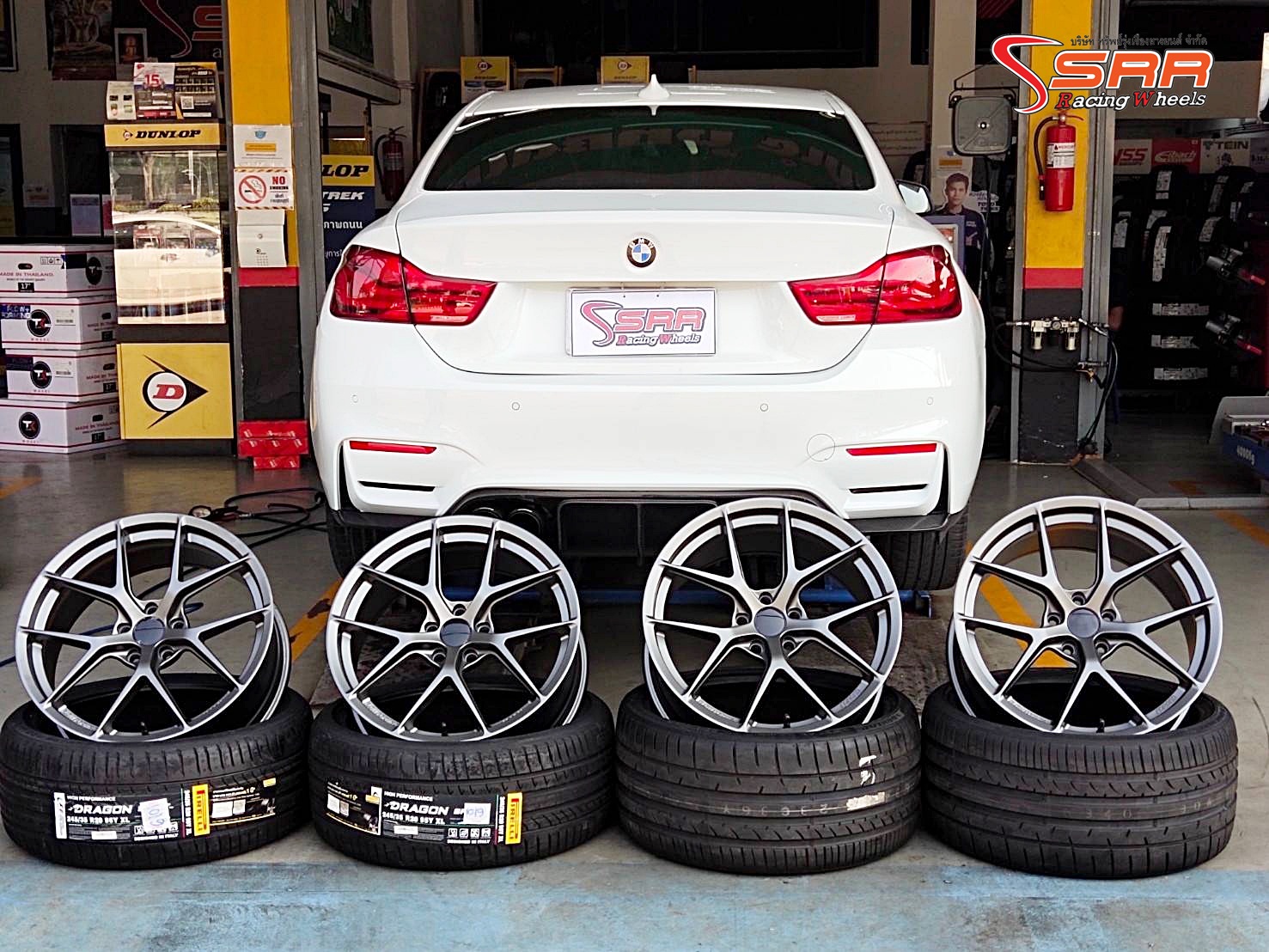 BBS FIR FlowForming ขอบ20 หน้า8.5 หลัง9.5 5x120 ET+35 GM-FLAT