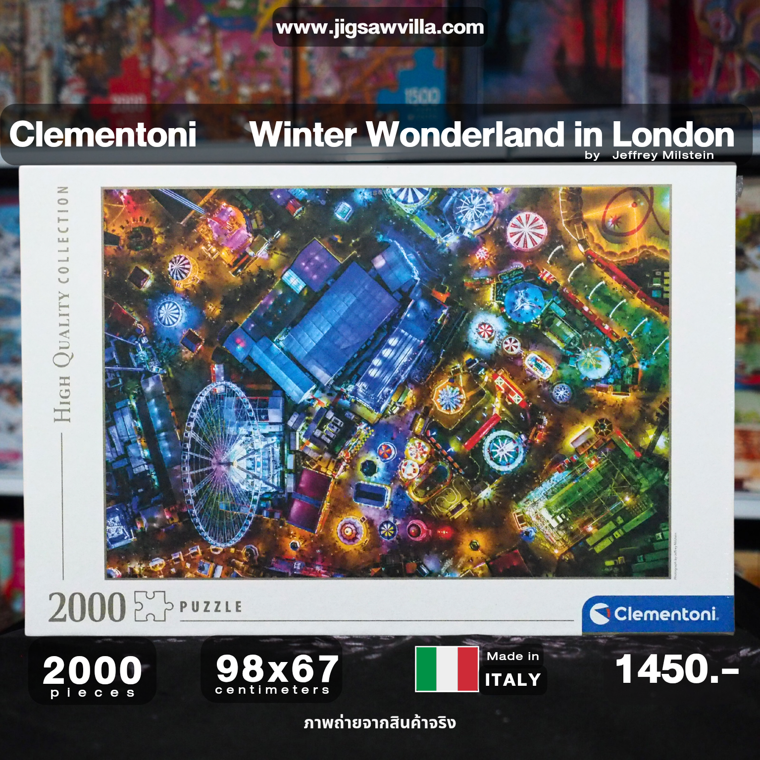 Clementoni - Winter Wonderland in London 2000 pcs.