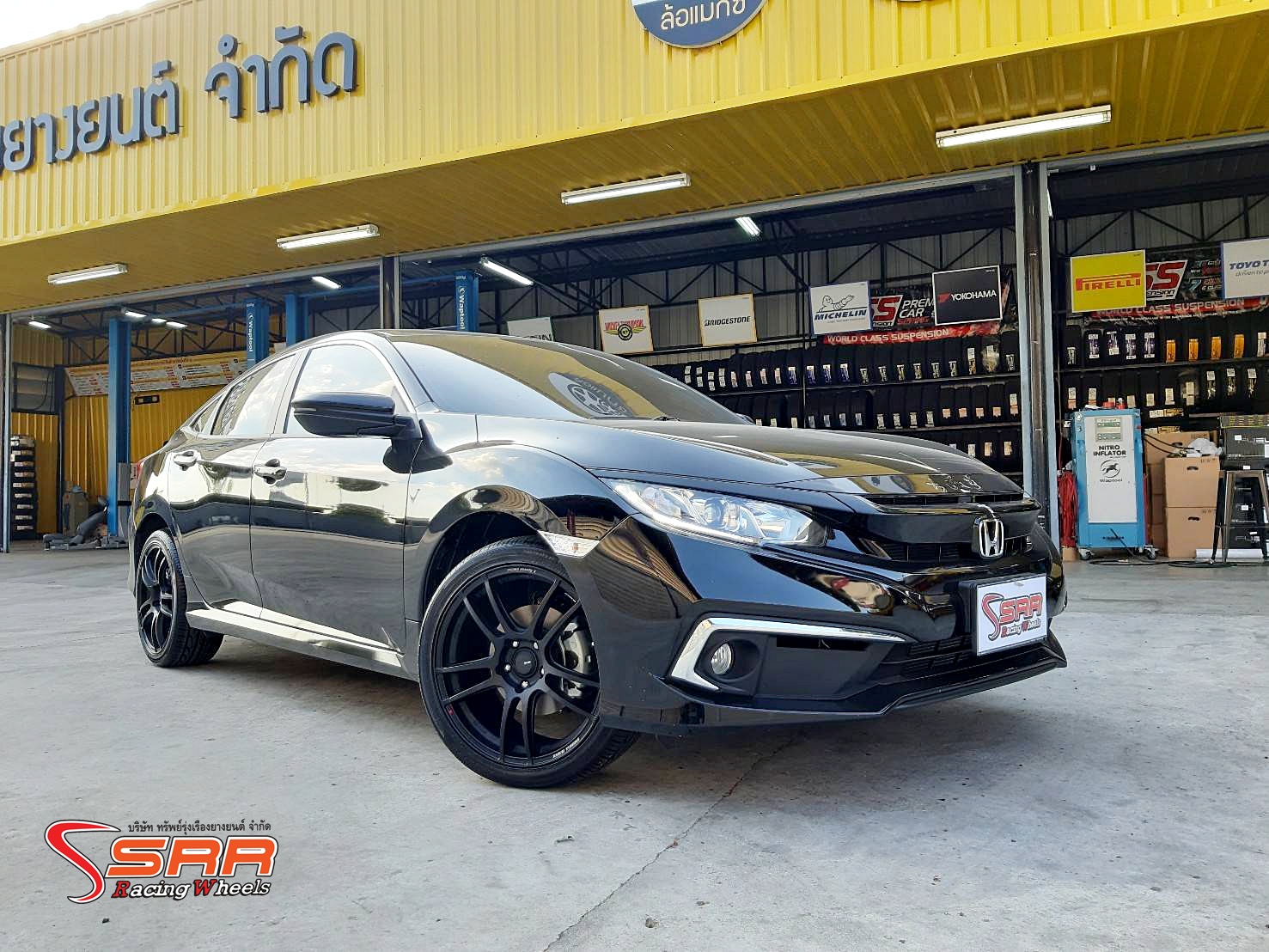 ENKEI TUNING SC24 ขอบ18 5x114.3 ET+40 XGBQR2