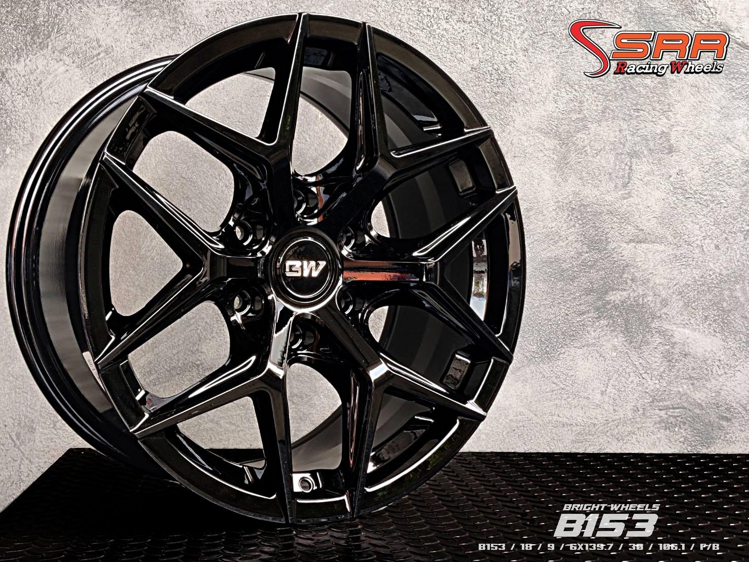BW B153 ขอบ18 6x139.7 ET30 F/BLACK ราคาพิเศษ