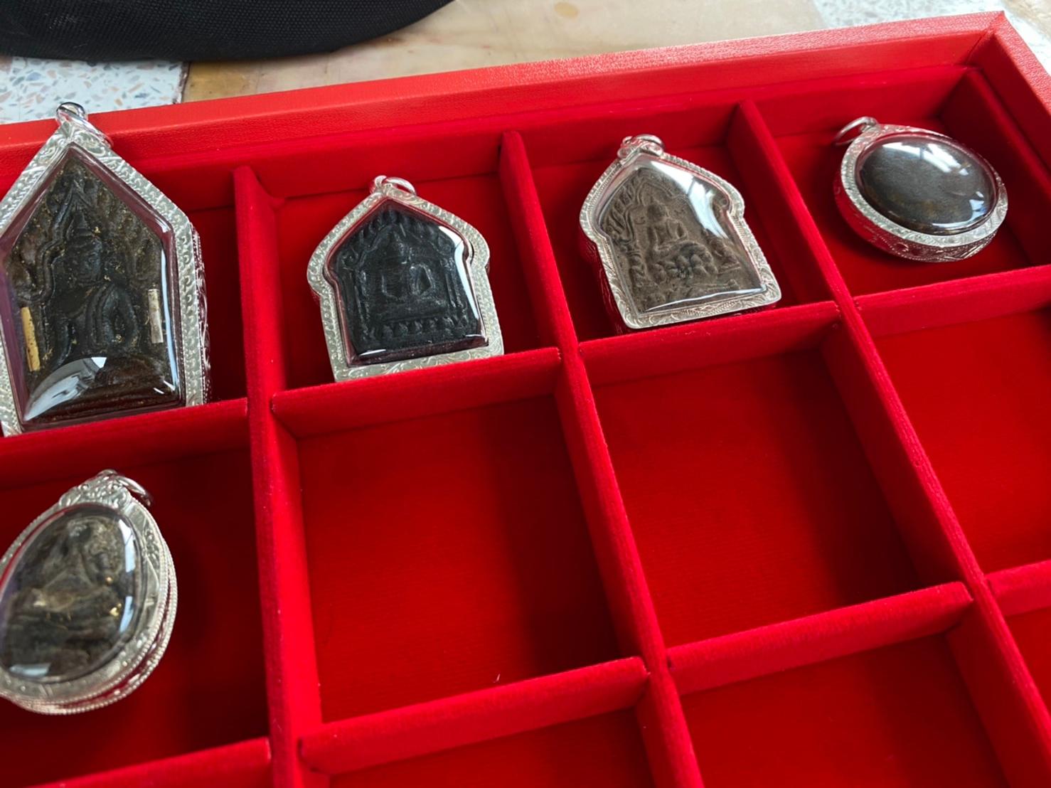 พระขุนแผน ป.1 เนื้อพิเศษ เนื้อสีผึ้ง 7 ป่าช้า