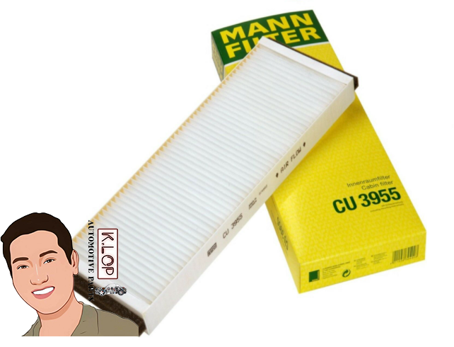 CU3955 ไส้กรองแอร์ (VW) PASSAT (3B2,3B5) '96-00' : MANN-FILTER แท้นำเข้ายุโรป