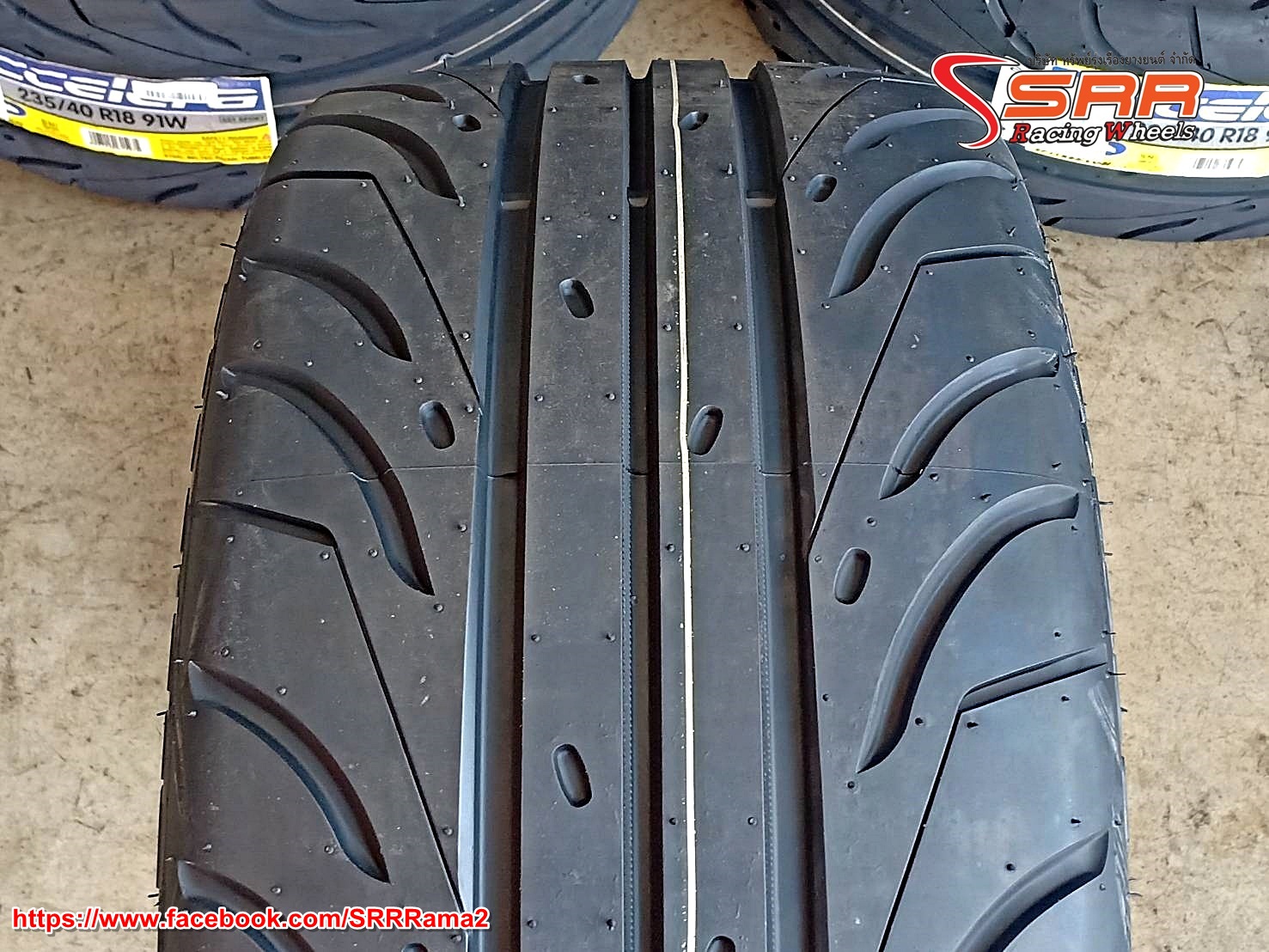ACCELERA 651 SPORT 265/35R18 ยางใหม่ปี19 เส้นละ 3,250 บาท