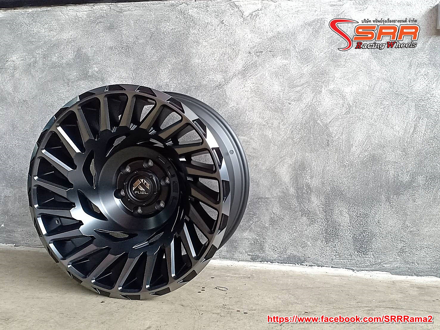 FUEL-CYCLONE D683 ขอบ20 ET-18 6X139.7 BLACK/MACHINED DDT