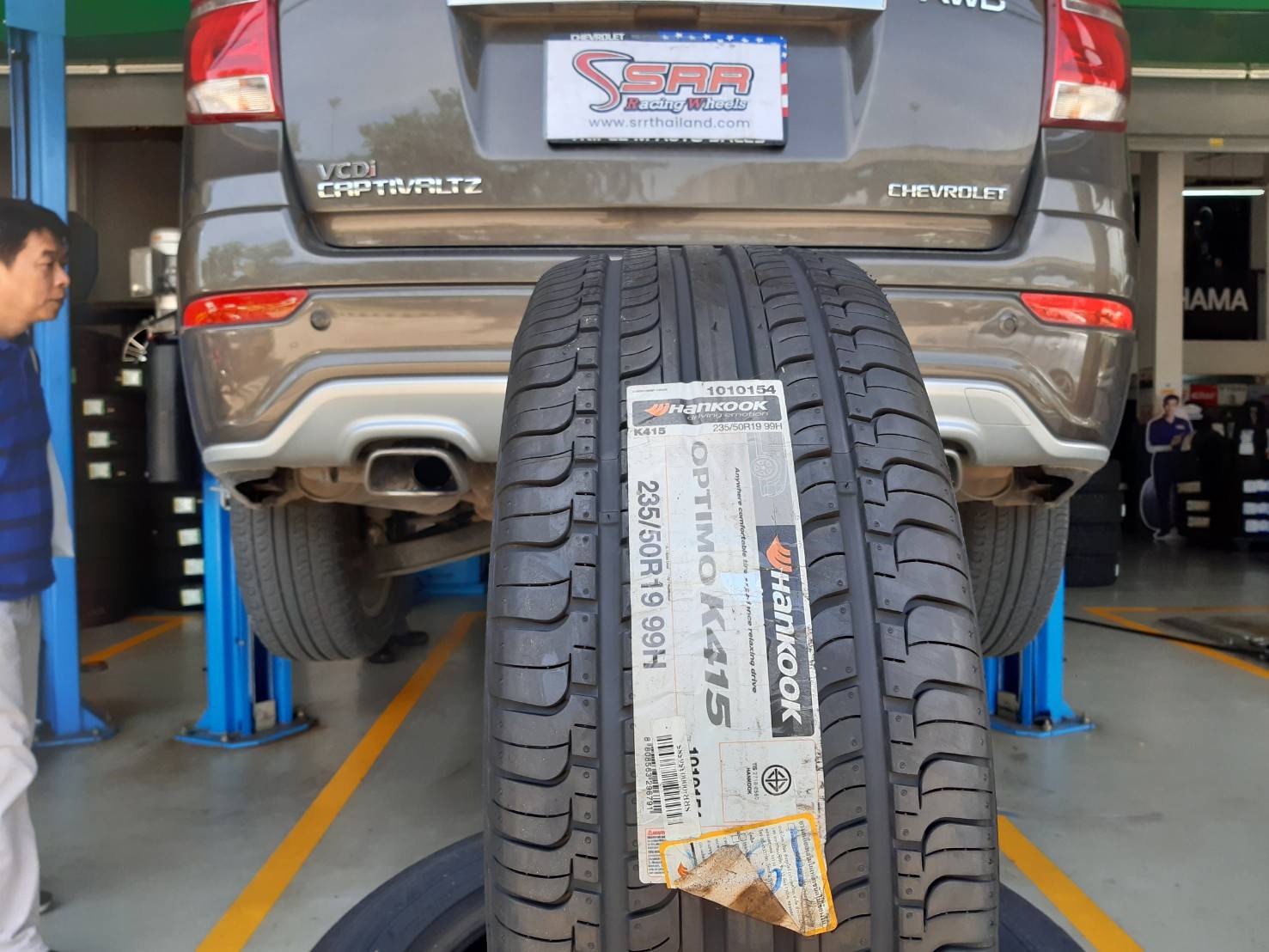 HANKOOK OPTIMO K415 235/50R19 ยางใหม่ปี19 ลดราคาพิเศษ