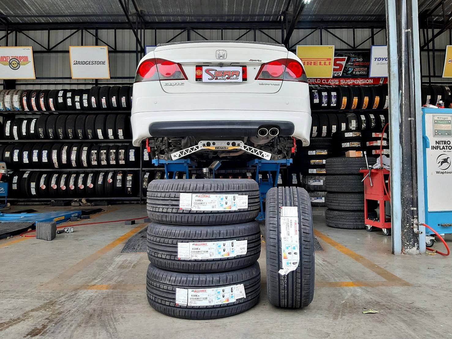 YOKOHAMA ALLIANCE 030Ex 215/45R17 ยางญี่ปุ่นปี20 ลดราคาพิเศษ