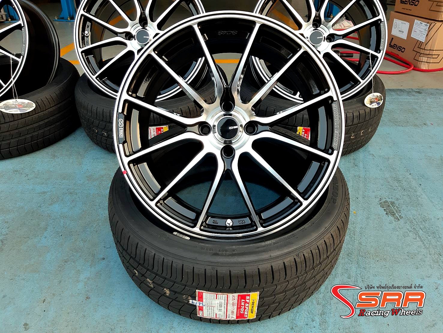 ENKEI TUNING SC48 ขอบ17 ET38 4x100 GBQR2FP