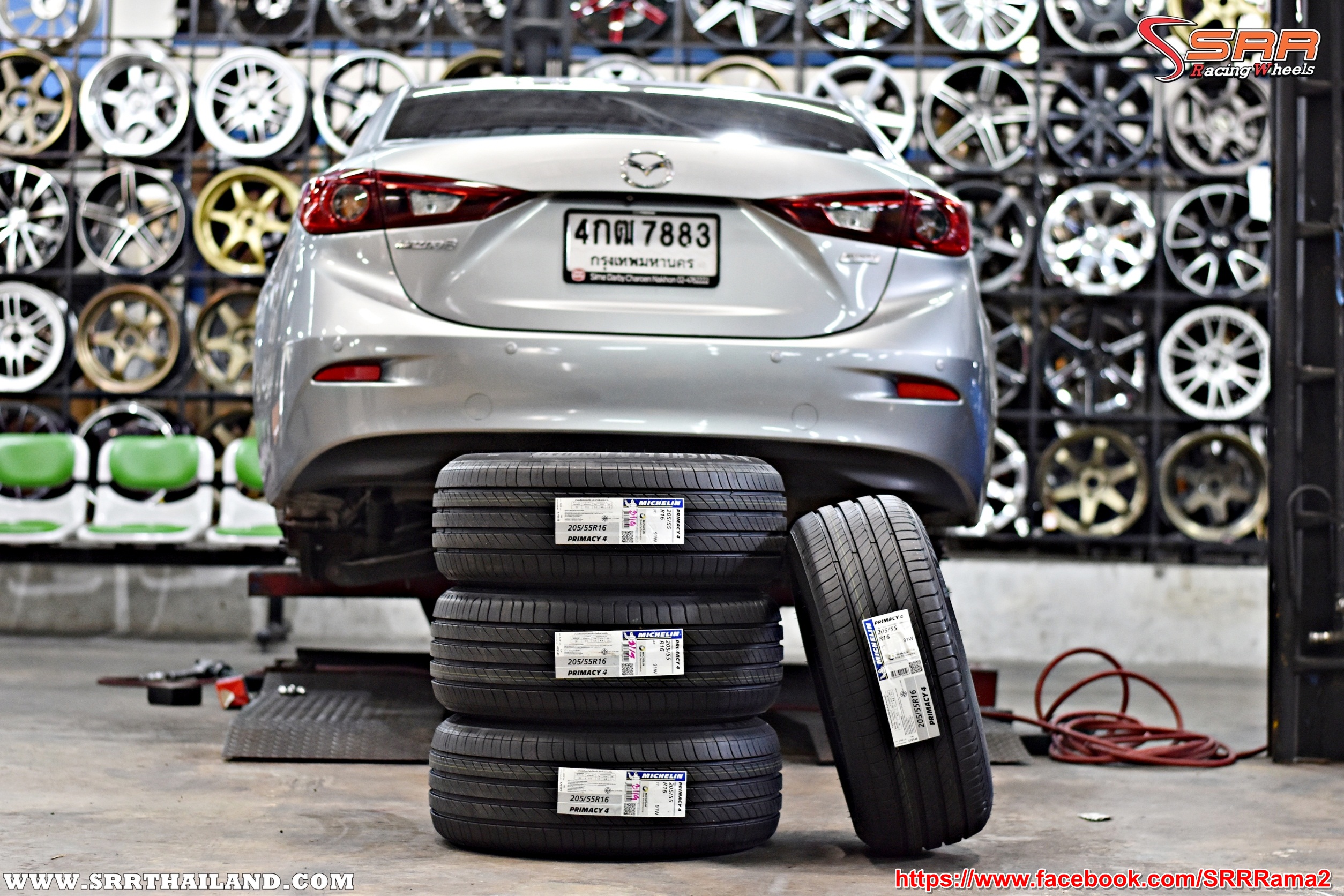 MICHELIN PRIMACY4 205/55R16 ยางใหม่ ปี2021 ราคาพิเศษ
