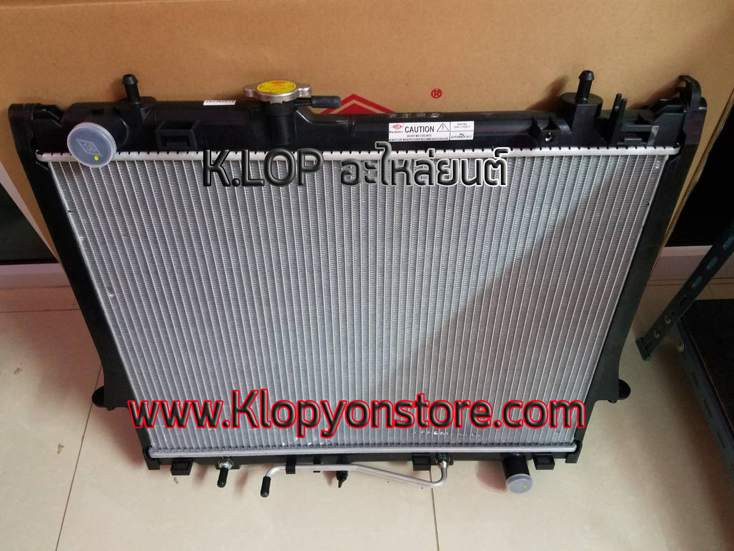 แผงหม้อน้ำ ADR ( ISUZU All New D-Max'12- (3.0) A/T )*ราคารวมจัดส่ง