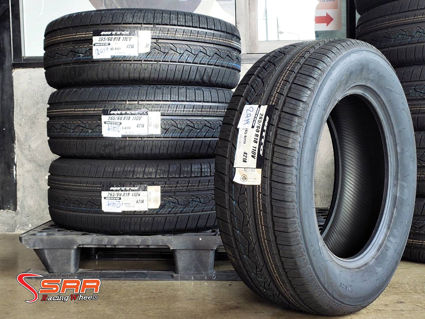 NITTO NT421A 265/60R18 ยางญี่ปุ่น สำหรับกระบะ และSUV