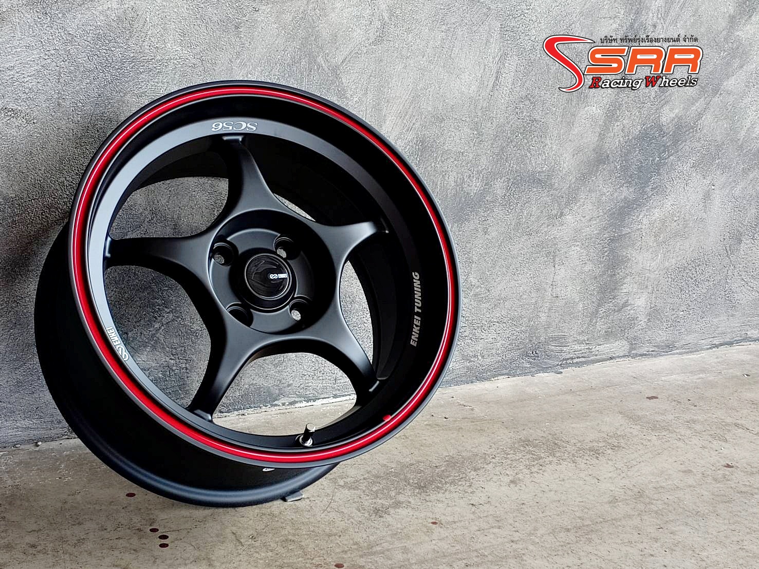 ENKEI TUNING SC56 15x7 4x100 ET+28 DBK2QR2R6LK