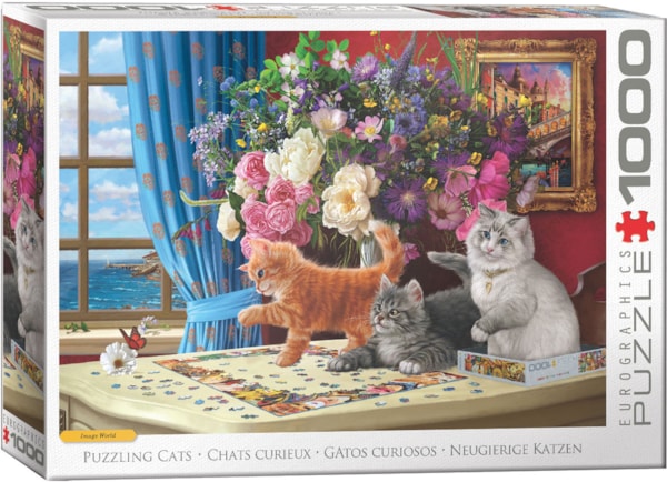 Eurographics - Puzzling Cats (Non-Pattern) 1000 pcs.