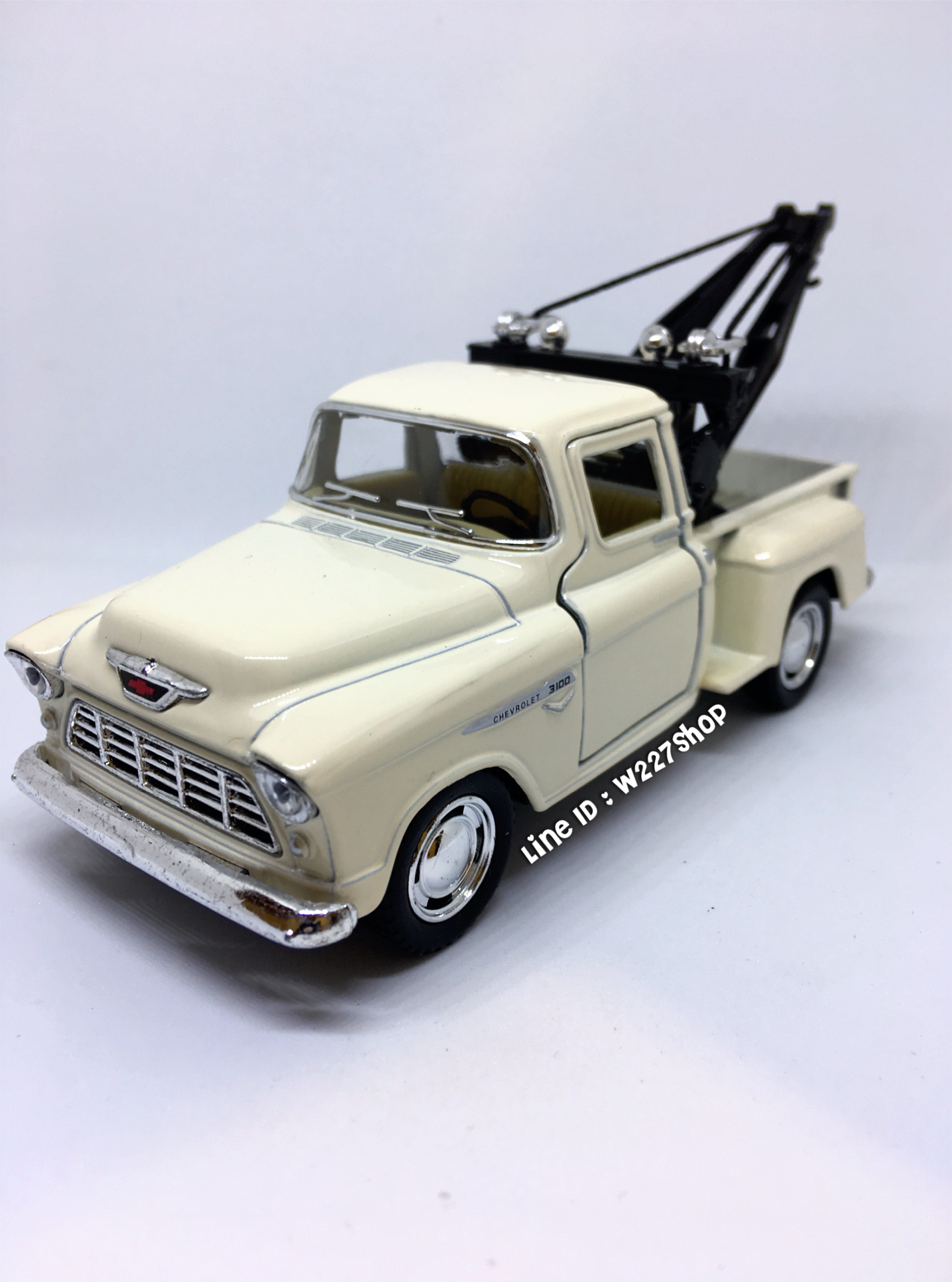 1955 Chevy Stepside Pickup โมเดลรถเหล็ก รถกระบะ chevy Scale 1:32 (ปลีก-ส่ง)