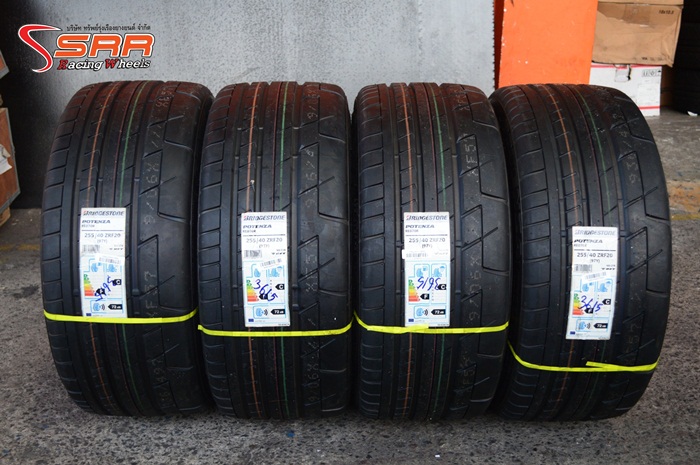 BRIDGESTONE POTENZA RE070R RFT 255/40R20-285/35R20 ลดราคาพิเศษ
