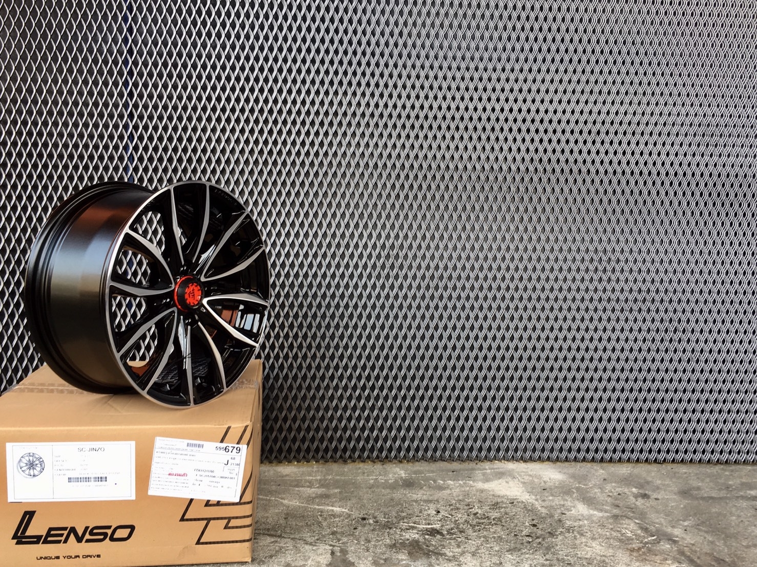 SAMURAI SC-JINZO ขอบ15 4x100 BKF